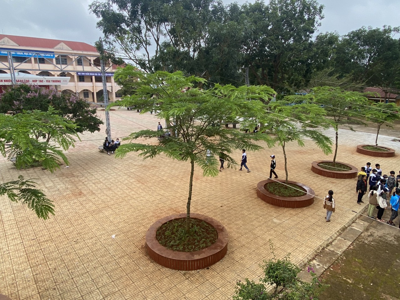 TRƯỜNG THCS TÂN HÀ, CÔNG TÁC CHUẨN BỊ CHO NĂM HỌC MỚI 2024-2025